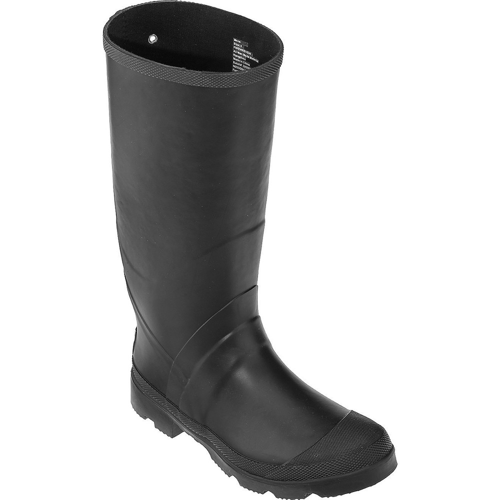 Brazos Men's Midnight II Soft Toe Rubber Wellington Boots Size 5 D - Picture 2 of 5